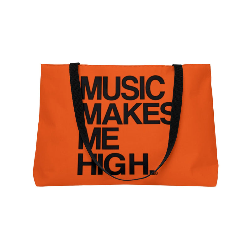 MMMH Weekender Bag (Black Handle): Orange | Black