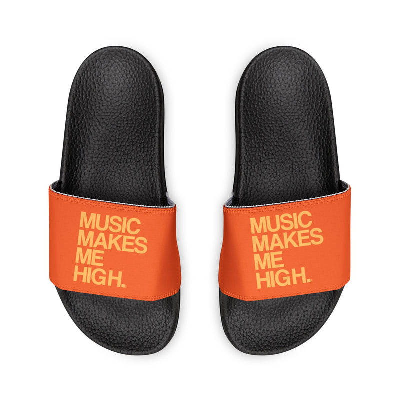 MMMH Unisex Sandals: Orange/Black | Light Orange