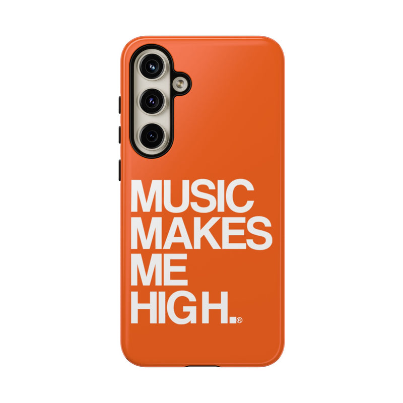 MMMH Classic Phone Case: Orange | White