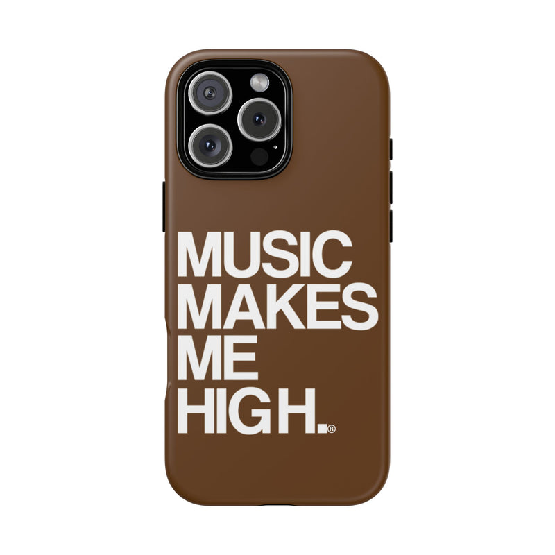 MMMH Classic Phone Case: Brown | White