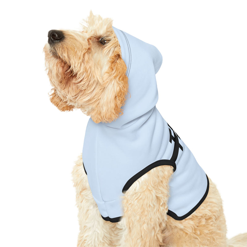 IJTT Pet Hoodie: AT Strike Black | Light Blue