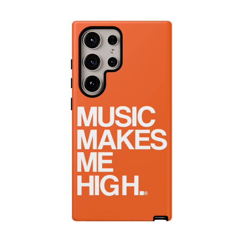 MMMH Classic Phone Case: Orange | White