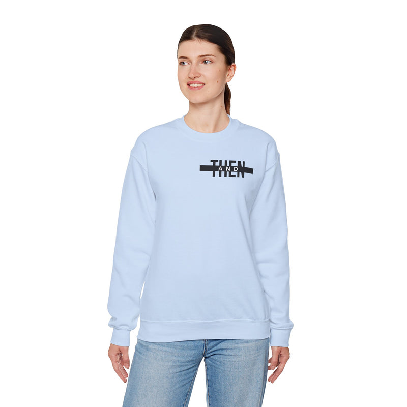 IJTT Unisex Sweatshirt: AT Strike Black | Light Blue