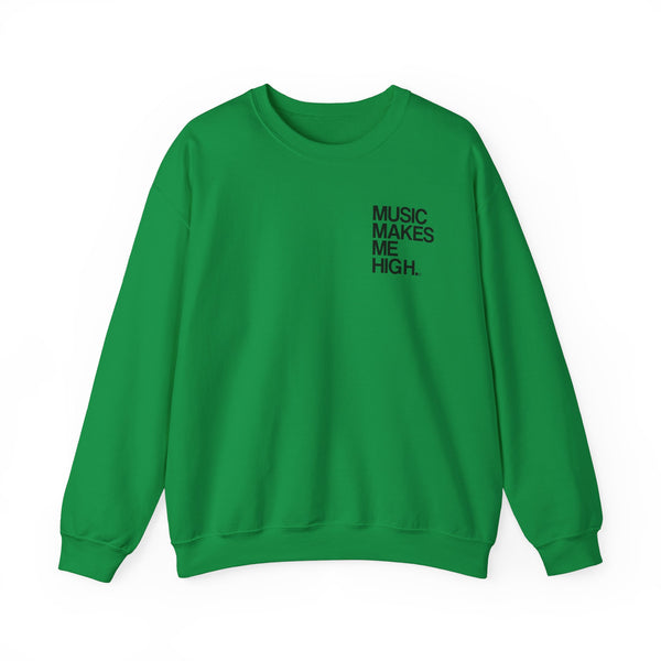 MMMH Unisex Sweatshirt: Irish Green | Black Lettering