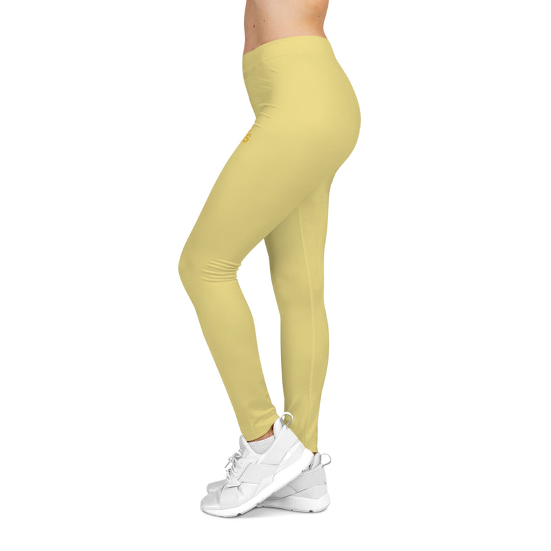 MMMH Leggings: Light Yellow | Yellow