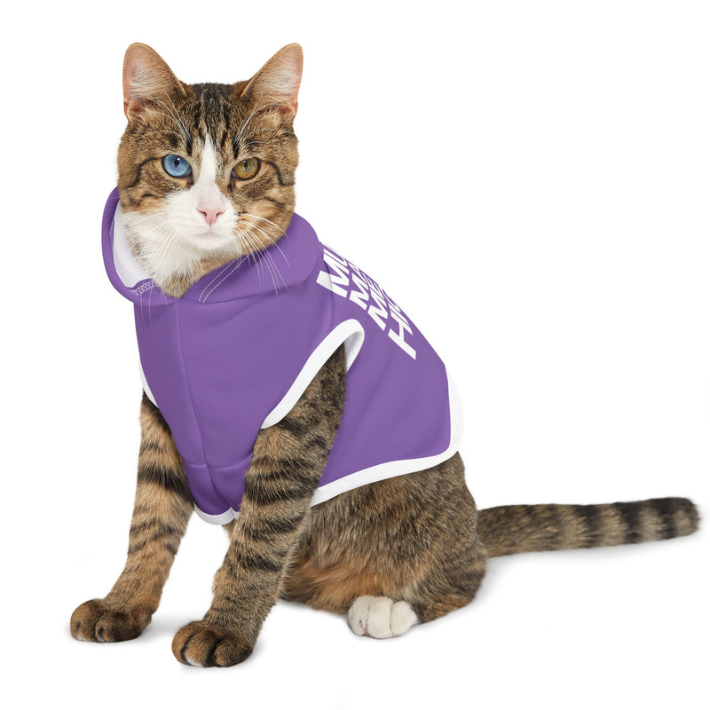 MMMH Pet Hoodie: Light Purple | White