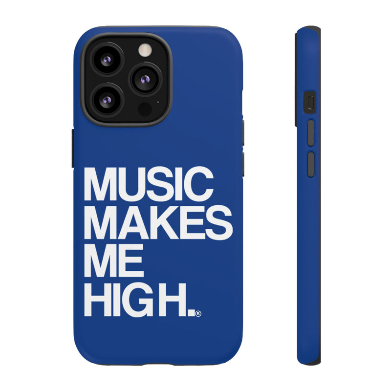 MMMH Classic Phone Case: Dark Blue | White