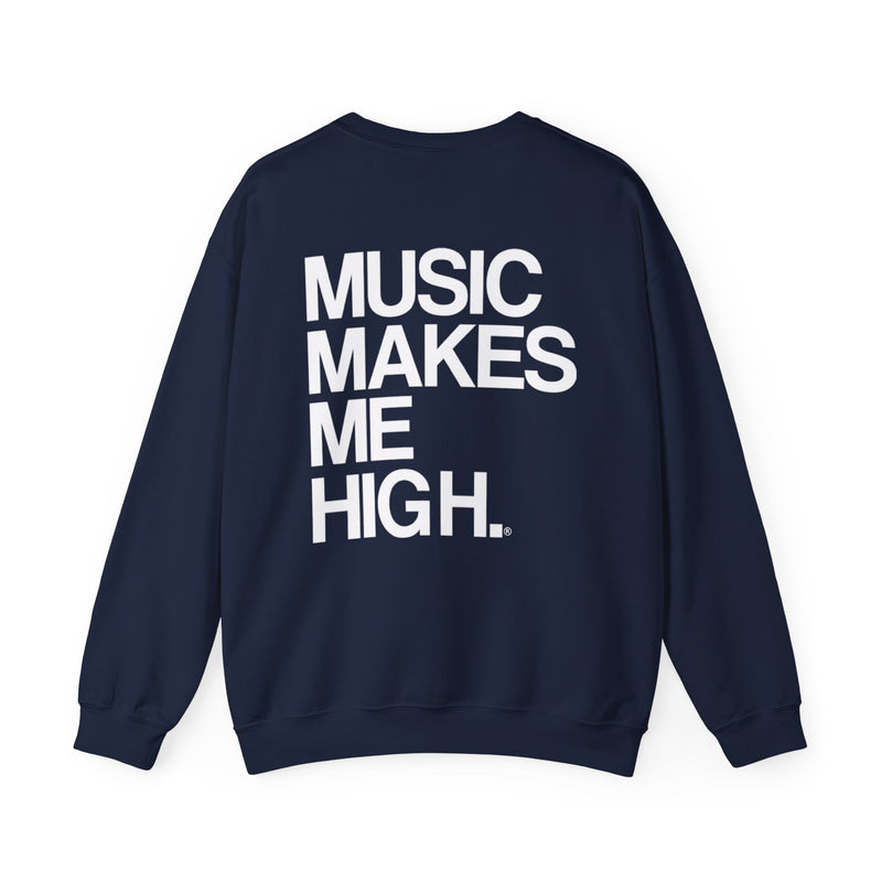 MMMH Unisex Sweatshirt: Navy | White Lettering