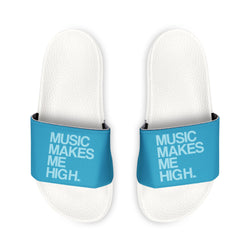 MMMH Unisex Sandals: Turquoise/White | Light Turquoise