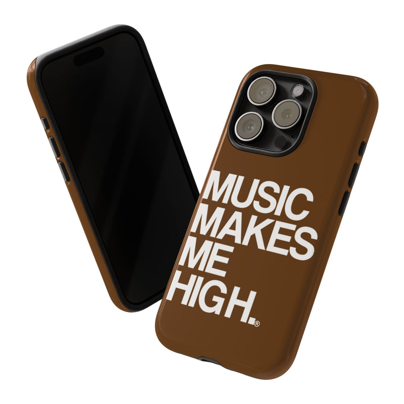 MMMH Classic Phone Case: Brown | White