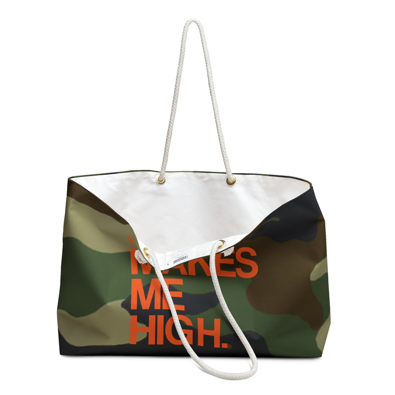 MMMH Weekender Bag (Rope Handle): Camo | Orange