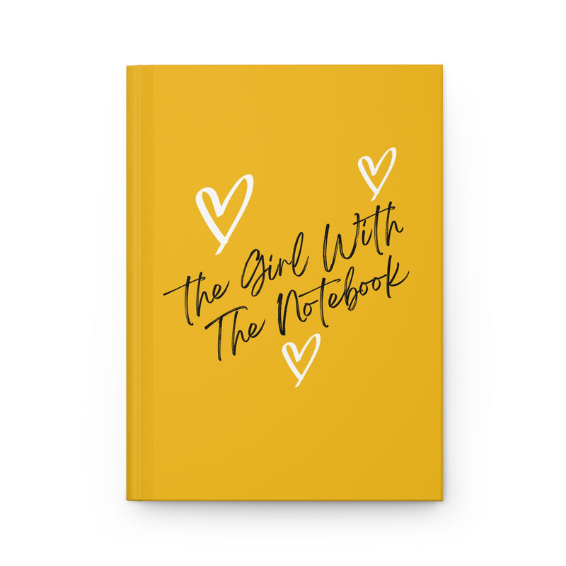 TGWTN Hardcover Journal: White/Black | Yellow