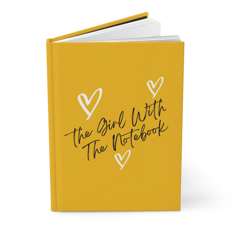 TGWTN Hardcover Journal: White/Black | Yellow