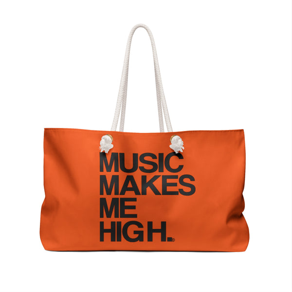 MMMH Weekender Bag (Rope Handle): Orange | Black