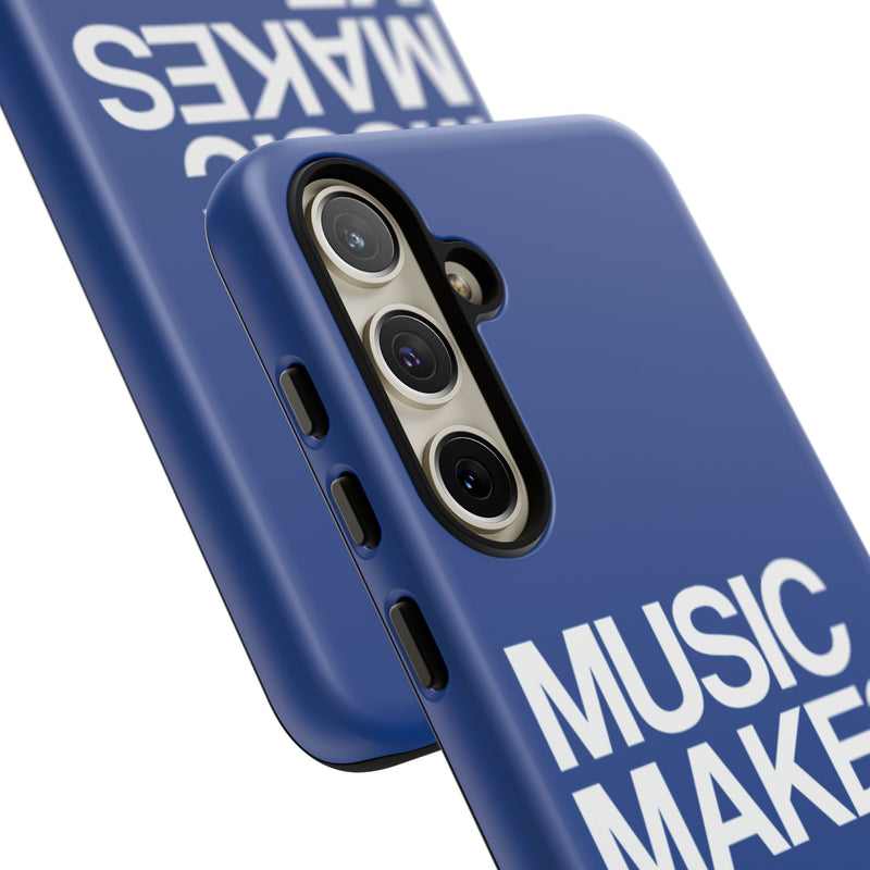 MMMH Classic Phone Case: Dark Blue | White