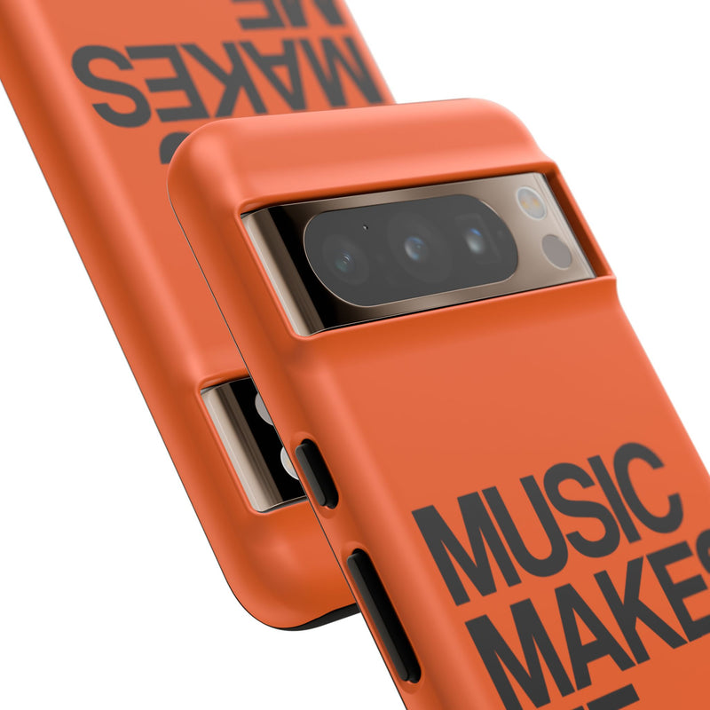 MMMH Classic Phone Case: Orange | Black