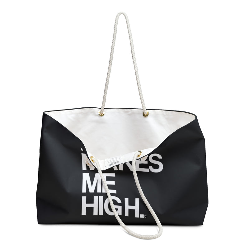 MMMH Weekender Bag (Rope Handle): Black | White