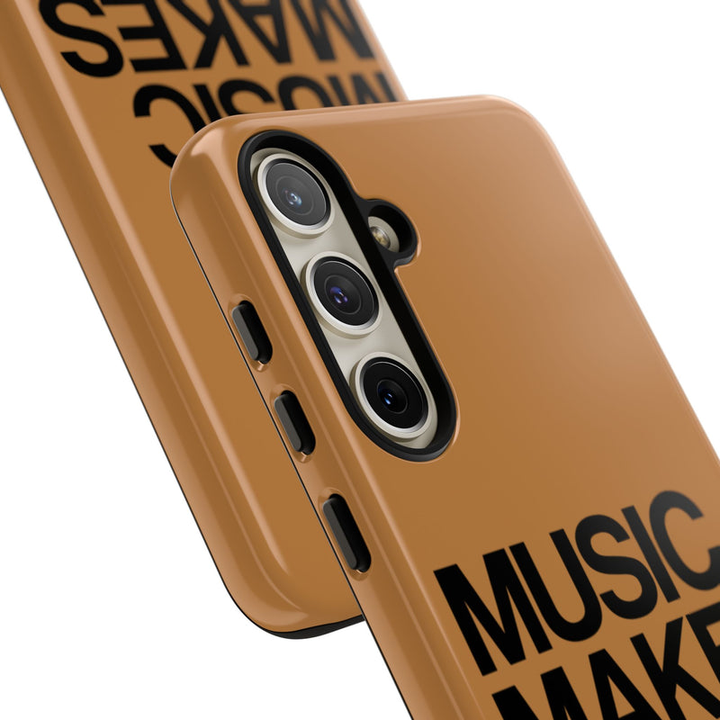 MMMH Classic Phone Case: Light Brown | Black