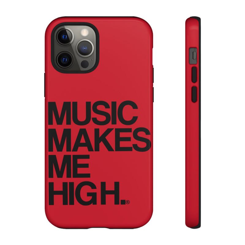 MMMH Classic Phone Case: Dark Red | Black