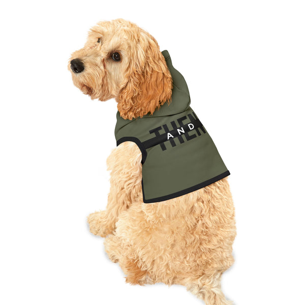 IJTT Pet Hoodie: AT Strike Black | Military Green