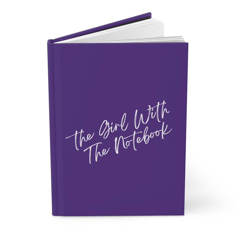 TGWTN Hardcover Journal: White | Purple