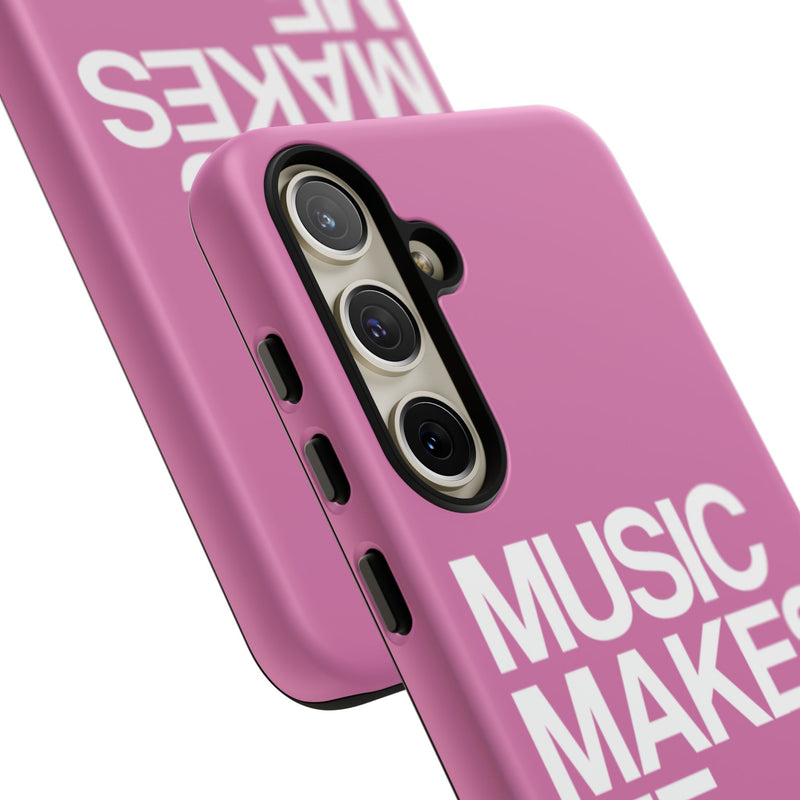 MMMH Classic Phone Case: Light Pink | White