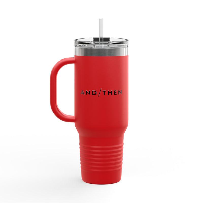 IJTT Insulated Mug: At Slash Black | Red