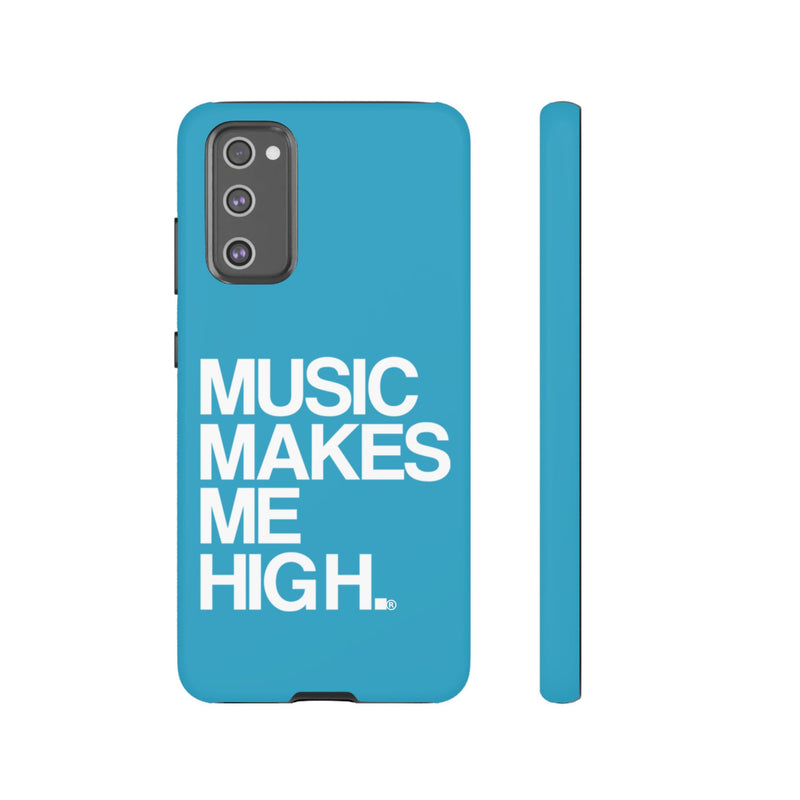 MMMH Classic Phone Case: Turquoise | White