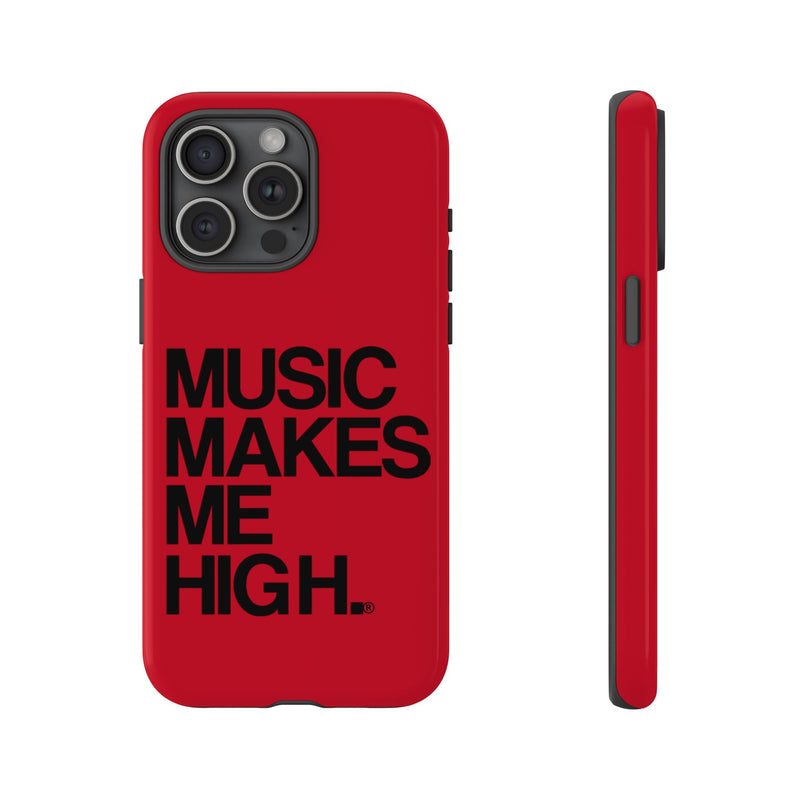 MMMH Classic Phone Case: Dark Red | Black