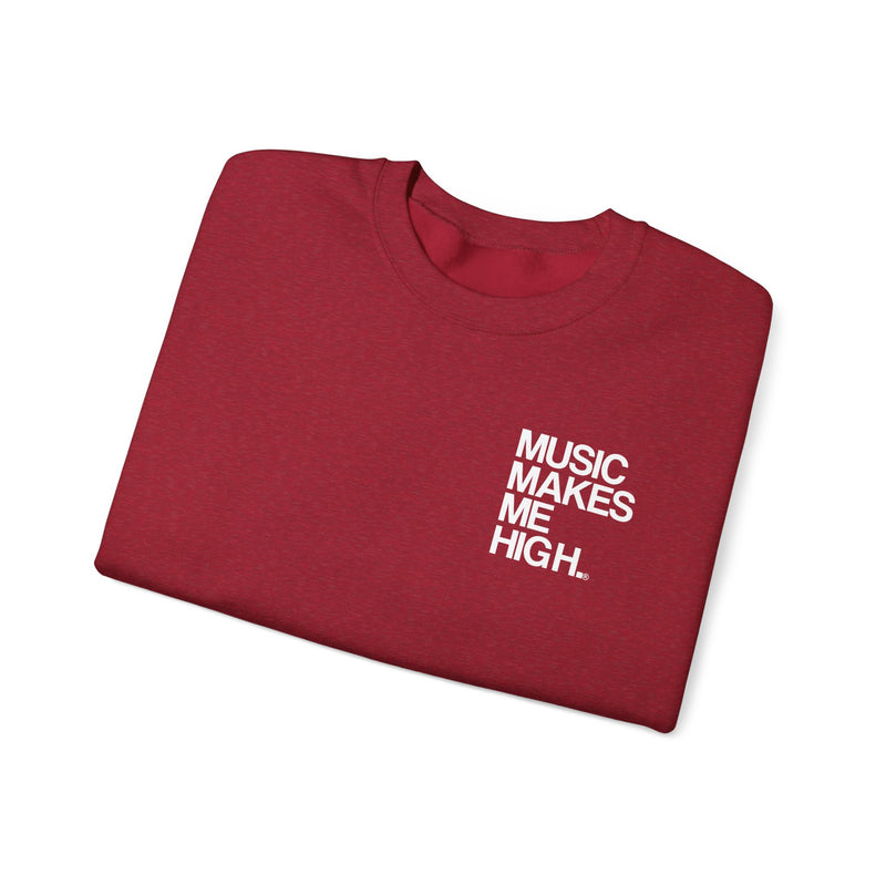 MMMH Unisex Sweatshirt: Antique Cherry Red | White