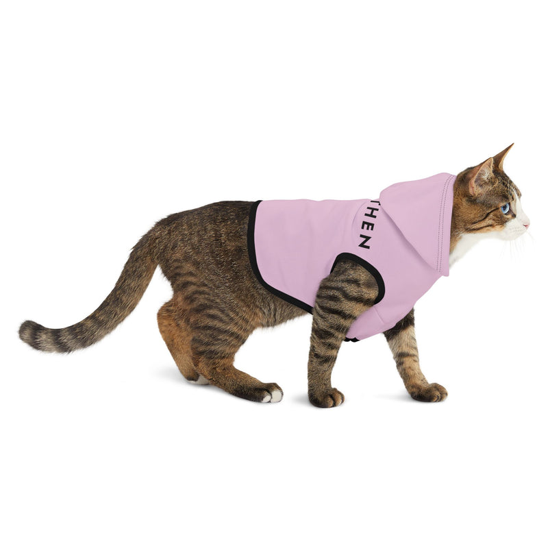 IJTT Pet Hoodie: AT Slash Black | Lilac