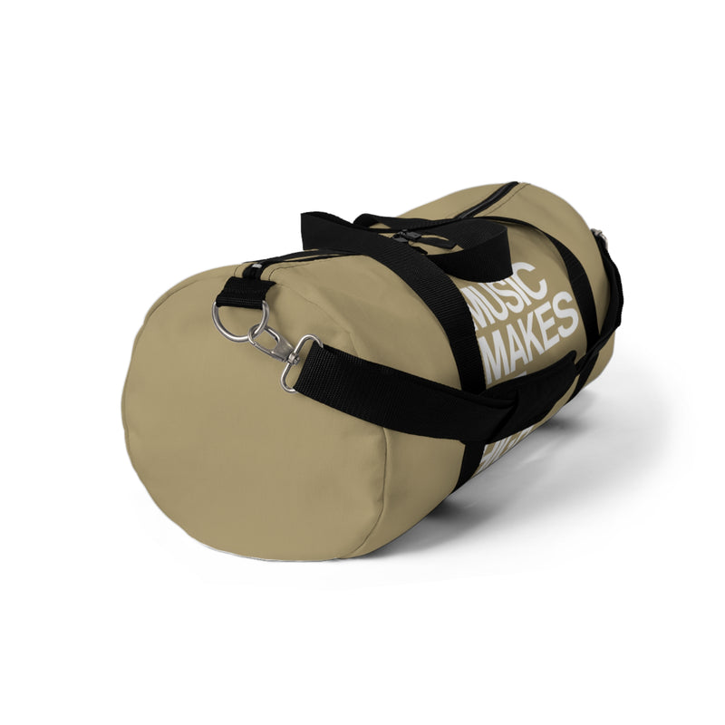 MMMH Duffle Bag: Gold | White