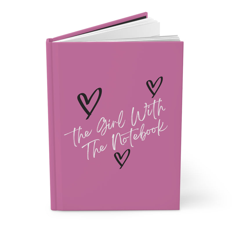 TGWTN Hardcover Journal: Black/White | Light Pink