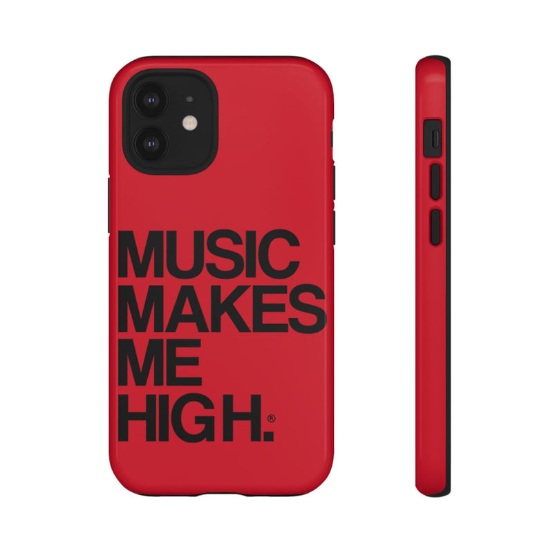 MMMH Classic Phone Case: Dark Red | Black