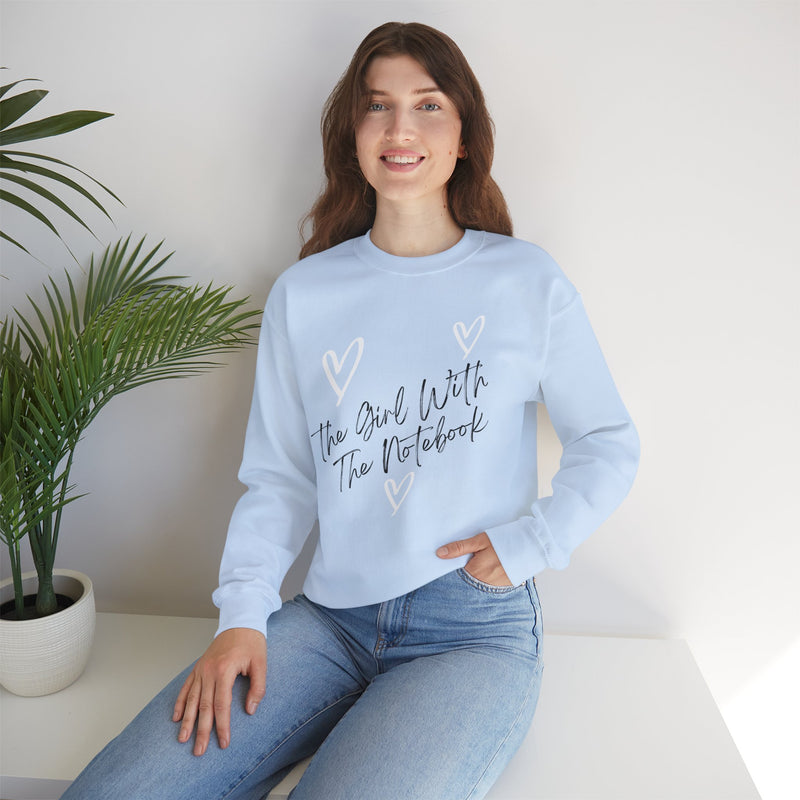 TGWTN Unisex Sweatshirt: White/Black | Light Blue