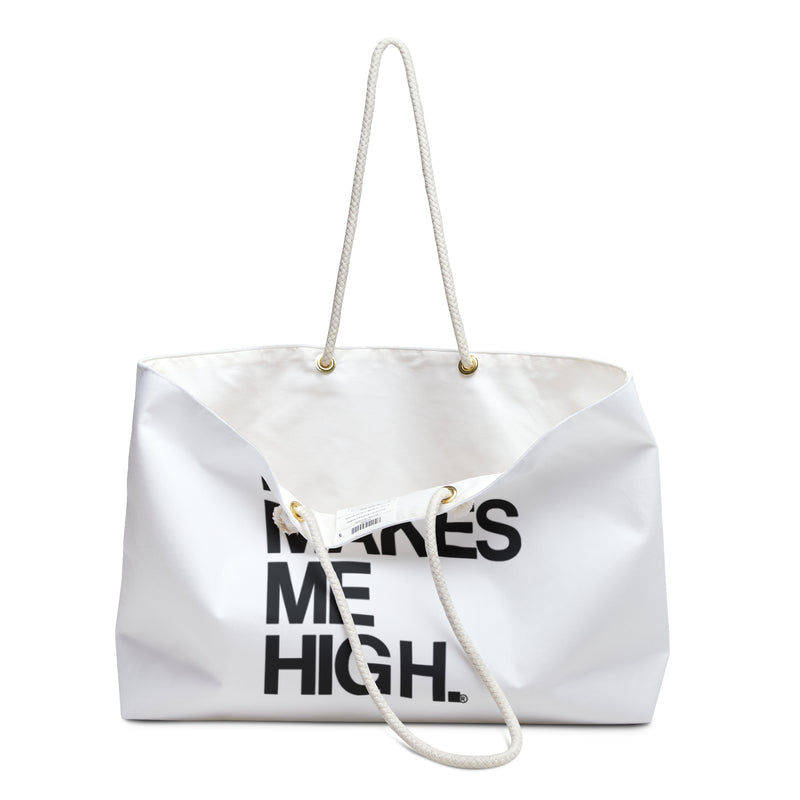 MMMH Weekender Bag (Rope Handle): White | Black