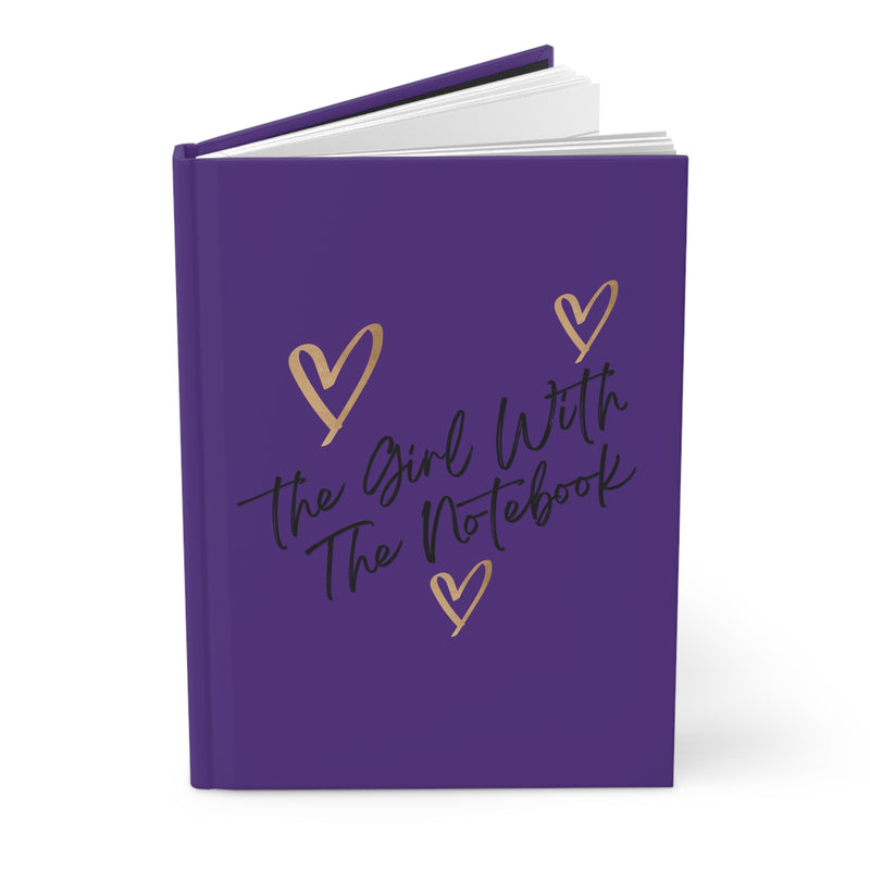 TGWTN Hardcover Journal: Brown/Black | Purple