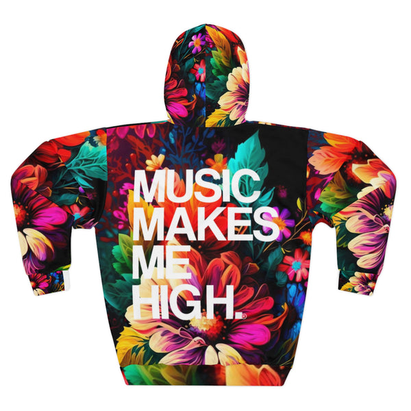 MMMH Unisex Hoodie: Floral | White