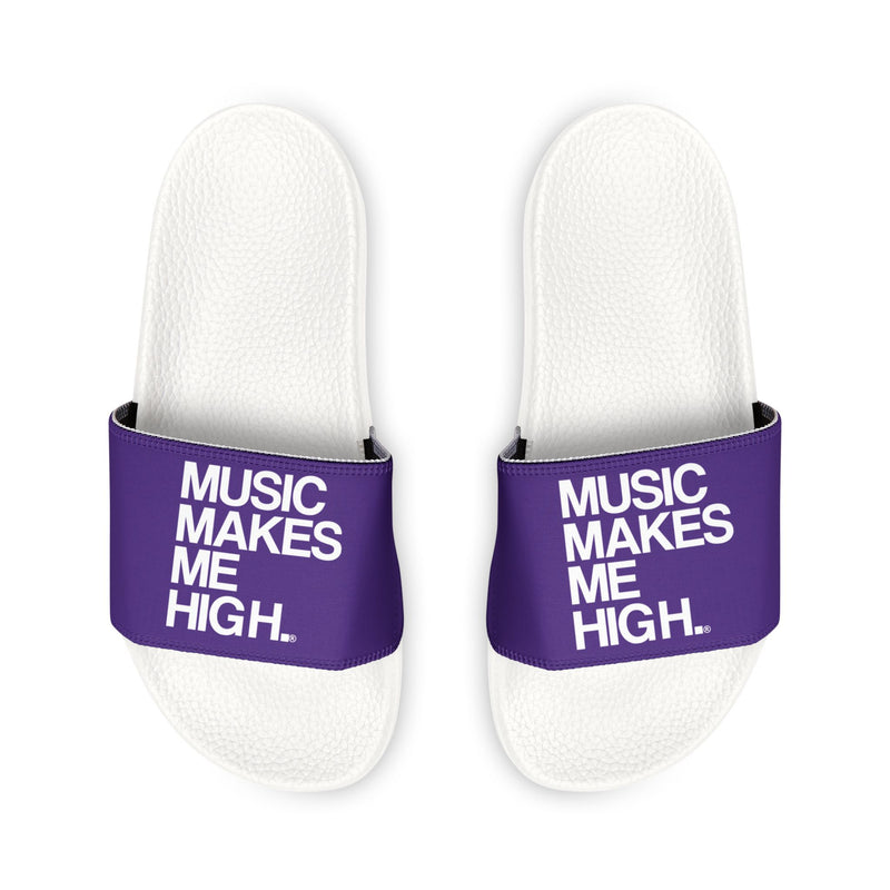 MMMH Men's Sandals: Purple | White