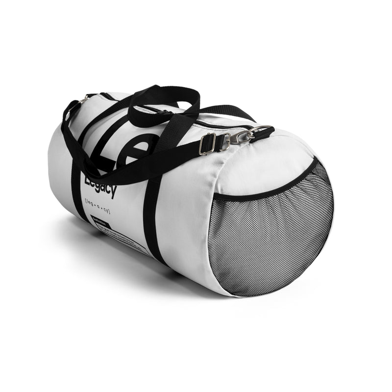 NOVL Duffel Bag: Legacy White | Black