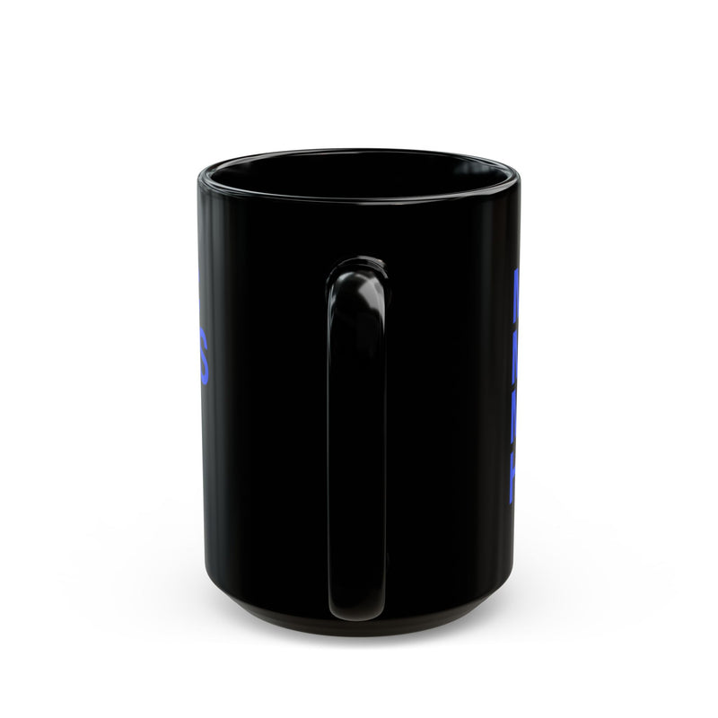 MMMH Black Mug: Heather Sport Royal