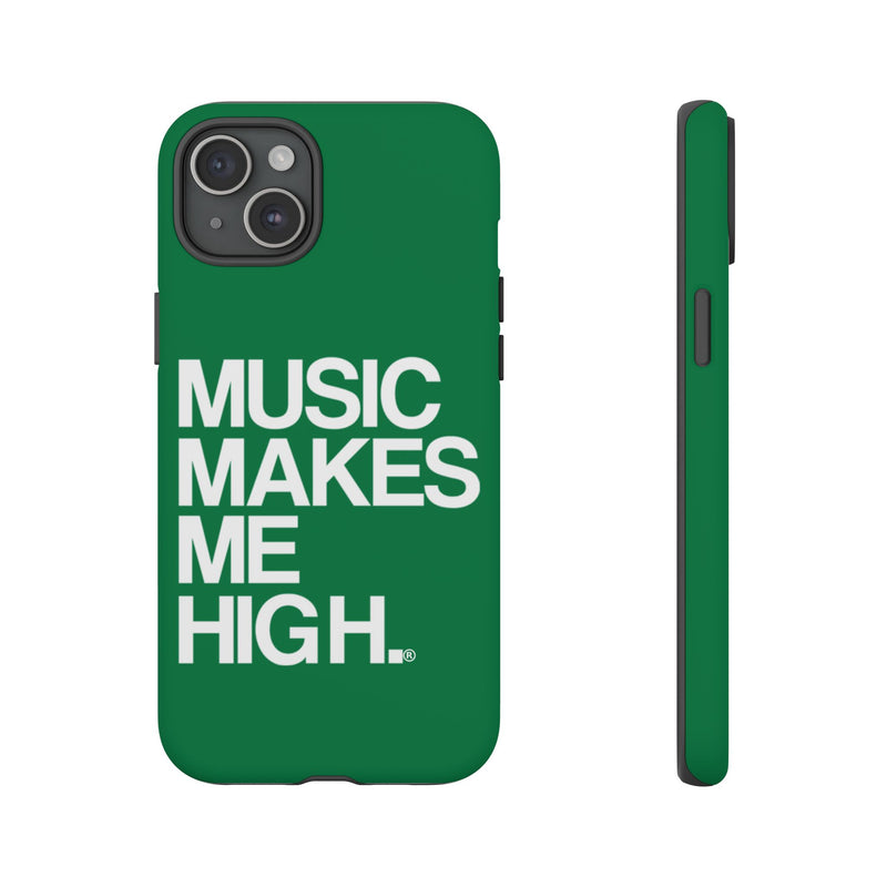 MMMH Classic Phone Case: Dark Green | White