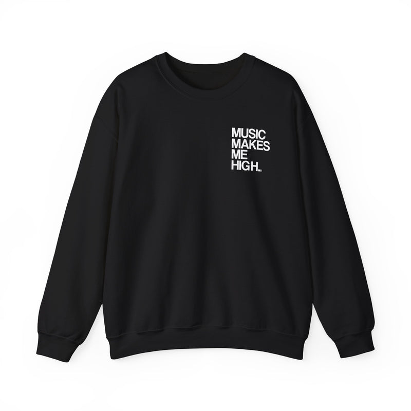 MMMH Unisex Sweatshirt: Black | White