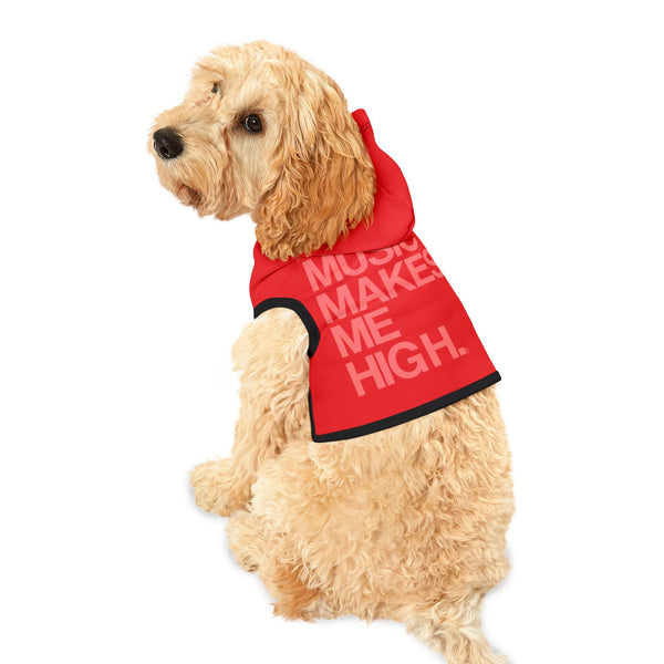 MMMH Pet Hoodie: Red | Light Red