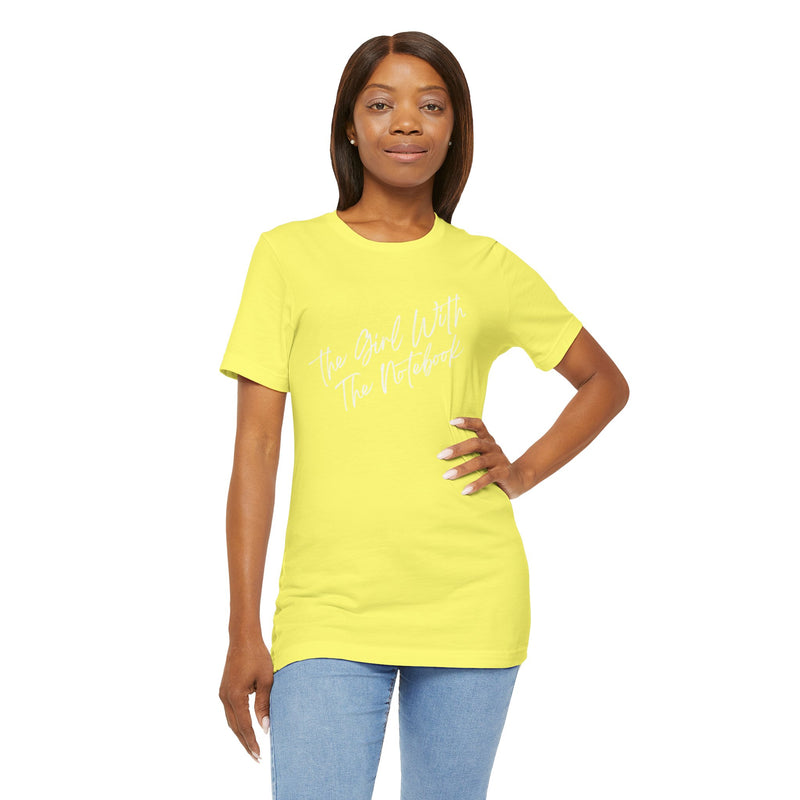 TGWTN Unisex T-Shirt: White | Yellow