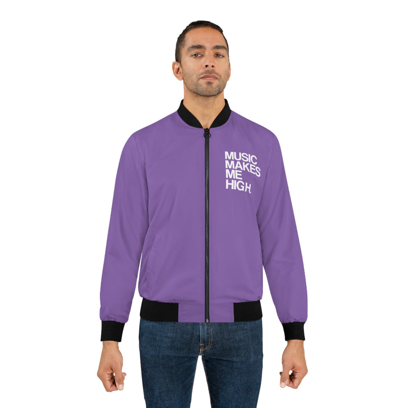 MMMH Bomber Jacket: Light Purple | White Lettering