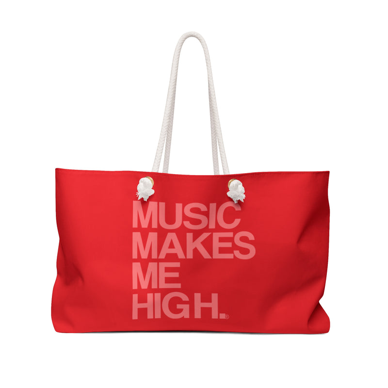 MMMH Weekender Bag (Rope Handle): Red | Light Red