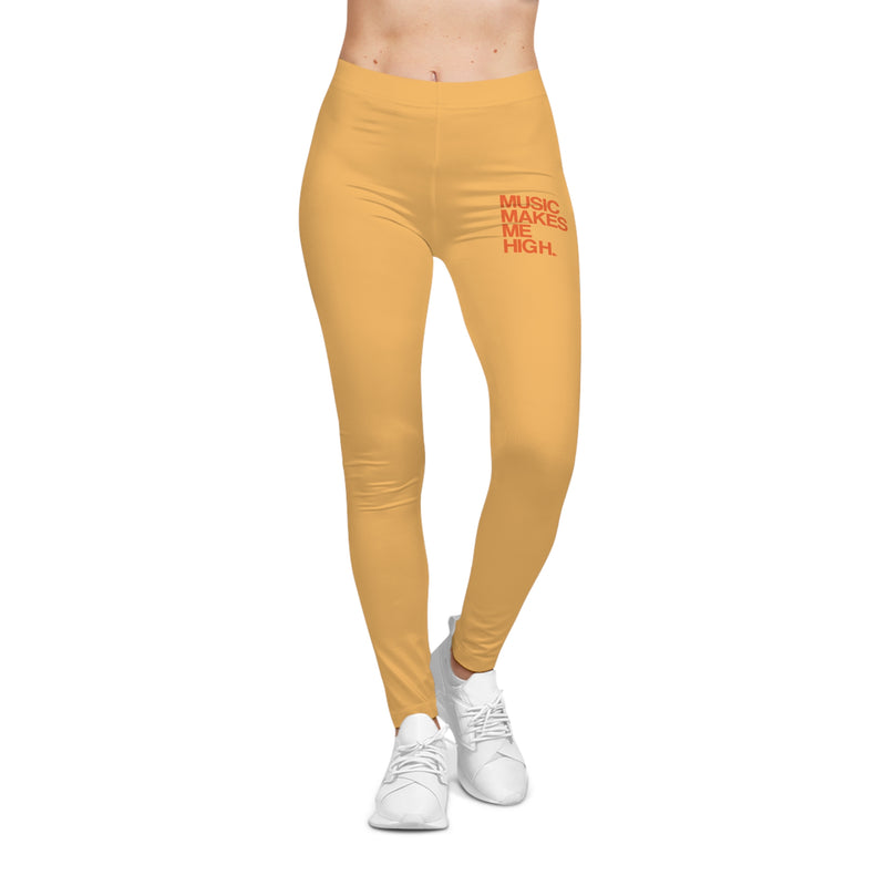 MMMH Leggings: Light Orange | Orange