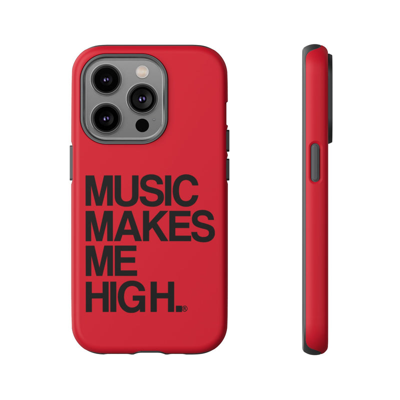 MMMH Classic Phone Case: Dark Red | Black