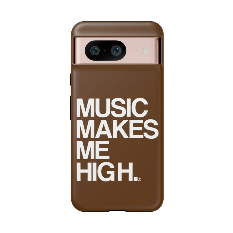 MMMH Classic Phone Case: Brown | White